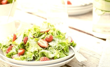 Salad, Strawberry