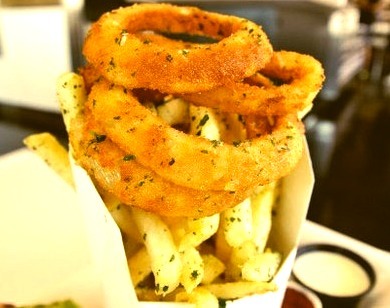 Onion Rings and Fries