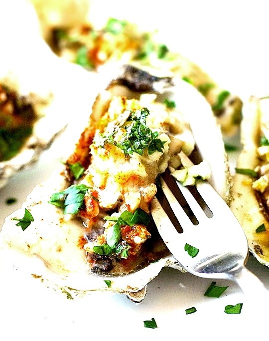 Grilled Oysters (Baked Oysters)